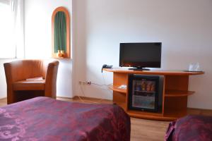 TV a/nebo společenská místnost v ubytování Hotel Select