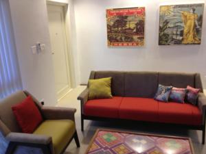 Posezení v ubytování Tumon Bel-Air Serviced Residence