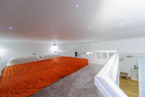 Posteľ alebo postele v izbe v ubytovaní Pinkova Apartments