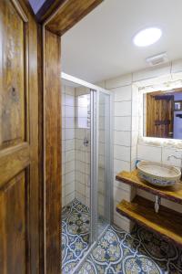 Kúpeľňa v ubytovaní Pinkova Apartments