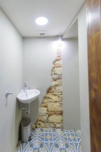 Kúpeľňa v ubytovaní Pinkova Apartments
