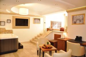 Istumisnurk majutusasutuses BHB Hotel