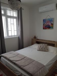 Кровать или кровати в номере Villa Bienvenue Beachfront House