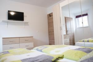 Llit o llits en una habitació de Appartement Therese