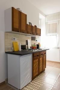 Kuchyňa alebo kuchynka v ubytovaní Apartmani Borko