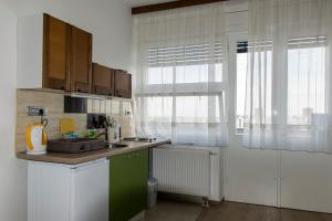 Kuchyňa alebo kuchynka v ubytovaní Apartmani Borko