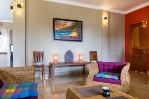 Posezení v ubytování Riviera Hotel & Resort Kep