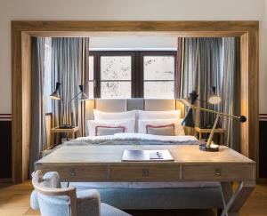 Posteľ alebo postele v izbe v ubytovaní House of Hütter - Wachtelhof & SPA