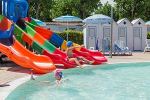 Water park at the resort village or nearby