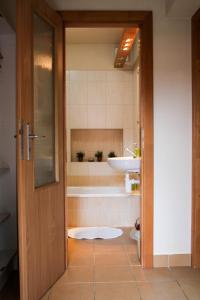 Ένα μπάνιο στο Apartman Sverana