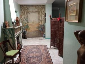 Posezení v ubytování B&B Cavaliere Milano