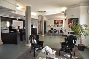 Лобби или стойка регистрации в Hotel Alba Roma