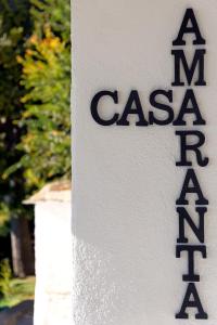 Certifikát, hodnocení, plakát nebo jiný dokument vystavený v ubytování Casa Amaranta