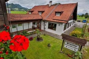 Zahrada ubytování Pension Rauschberghof