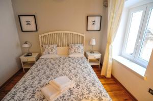 Posteľ alebo postele v izbe v ubytovaní House Vilović Korčula