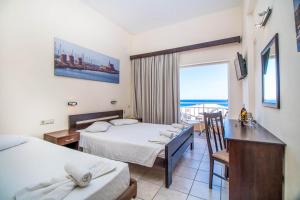 Voodi või voodid majutusasutuse Filmar Hotel, Ixia, Rhodes toas