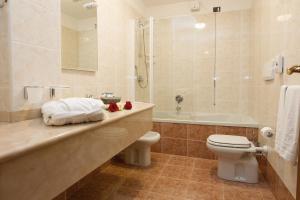 Kúpeľňa v ubytovaní Hotel Cristallo