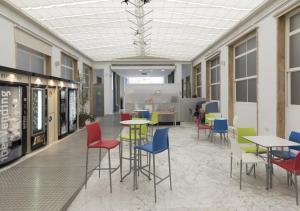 Posezení v ubytování Albergue Inturjoven Córdoba