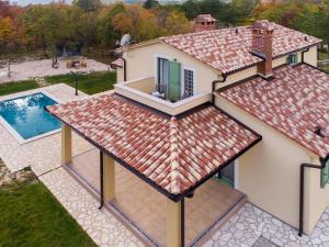 Bazén v ubytování Villa Mare & Monti Istra nebo v jeho okolí