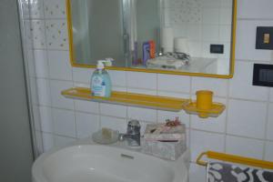 Koupelna v ubytování B&B Tenuta Zavaia