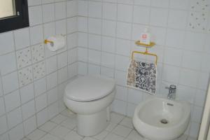 Koupelna v ubytování B&B Tenuta Zavaia