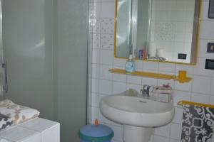 Koupelna v ubytování B&B Tenuta Zavaia