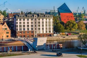Budova, v ktorej sa apartmánový hotel nachádza