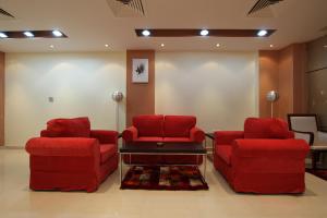 Posezení v ubytování رؤوم إن للشقق المخدومة-Raoum Inn Serviced Apartments