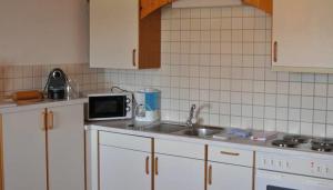 Cuina o zona de cuina de Appartement Fernsicht Triesenberg