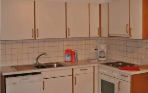 Cuina o zona de cuina de Appartement Fernsicht Triesenberg