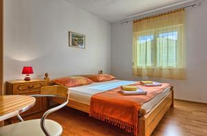 Postel nebo postele na pokoji v ubytování Apartments Milenka
