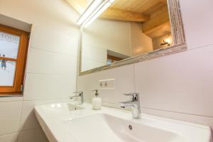 A bathroom at Das Prinzis