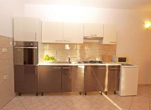 Kuchyň nebo kuchyňský kout v ubytování Apartments Dusanka 799