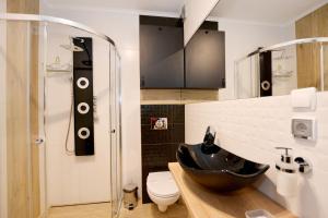 Kúpeľňa v ubytovaní Apartament przy Latarni Morskiej