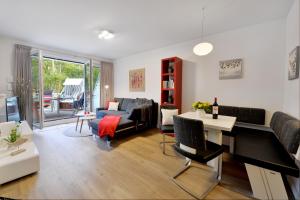 Posezení v ubytování Ferienwohnung Seestern + 7 fotografií