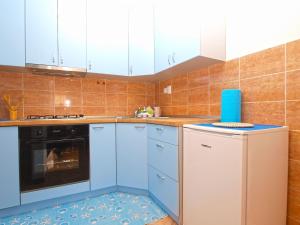 Kuchyňa alebo kuchynka v ubytovaní Apartments Mala Vala 1332