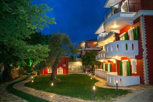 Budova, kde se aparthotel nachází