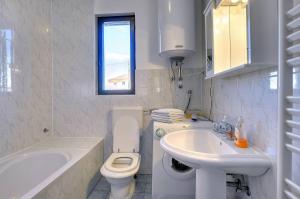 Koupelna v ubytování Villa Ruza