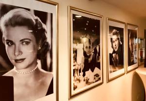 two pictures of a woman on a wall at Hollywood Media Hotel am Kurfürstendamm in Berlin