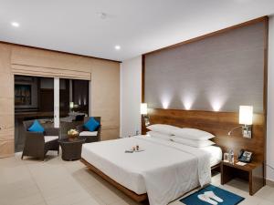 Postelja oz. postelje v sobi nastanitve Amagi Aria Airport Transit Hotel