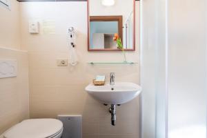 Koupelna v ubytování Hotel Belmar