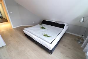 Posteľ alebo postele v izbe v ubytovaní Apartamenty BM'Kruk