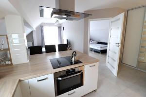 Kuchyňa alebo kuchynka v ubytovaní Apartamenty BM'Kruk