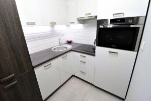 Kuchyňa alebo kuchynka v ubytovaní Apartamenty BM'Kruk