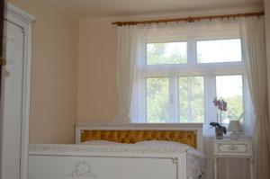 Cama ou camas em um quarto em Ubytovani Sarka