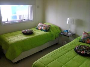 Ein Sitzbereich in der Unterkunft Apartamento en Punta del Este