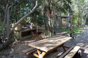Zahrada ubytování Patagonia Sin Fronteras
