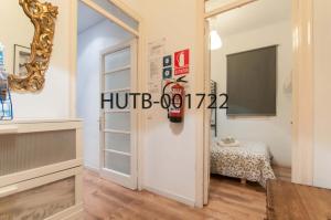 Posteľ alebo postele v izbe v ubytovaní Go-BCN Residence Sagrada Familia