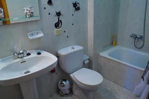Kúpeľňa v ubytovaní B&B La Caleta Zimmer 3