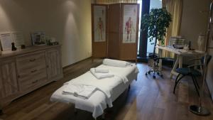 Postel nebo postele na pokoji v ubytování Hotel Iselmar